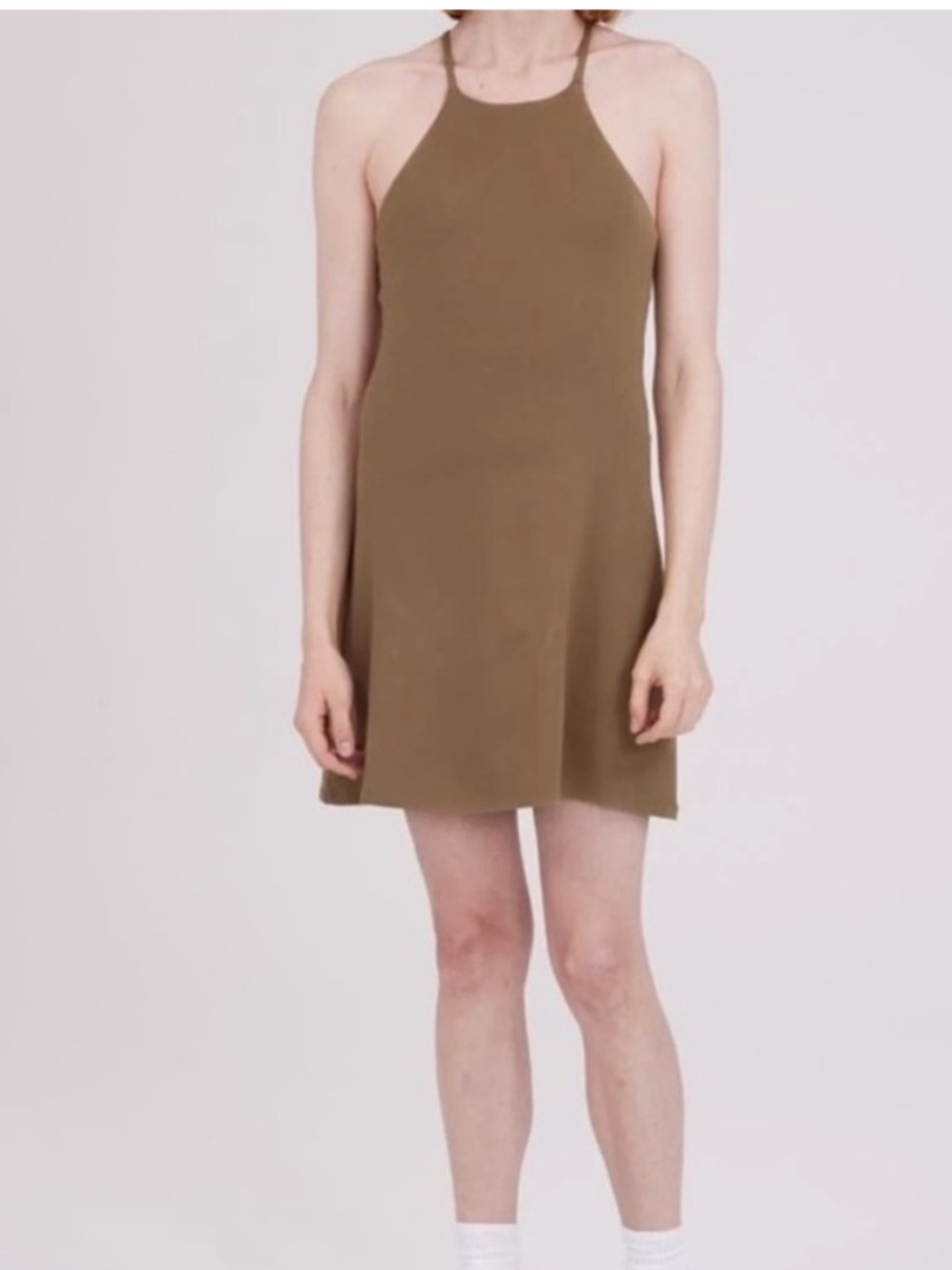Girlfriend Collective Undress Dress Beachwood Athletic XXS